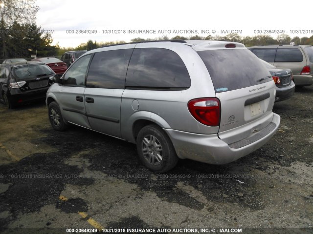 1D4GP24R86B650290 - 2006 DODGE GRAND CARAVAN SE GRAY photo 3