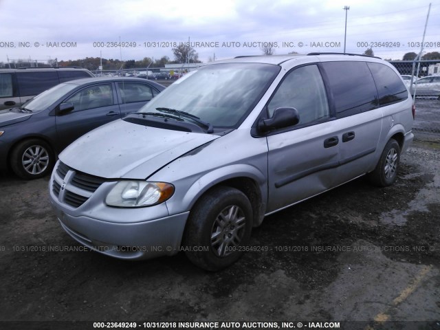 1D4GP24R86B650290 - 2006 DODGE GRAND CARAVAN SE GRAY photo 6