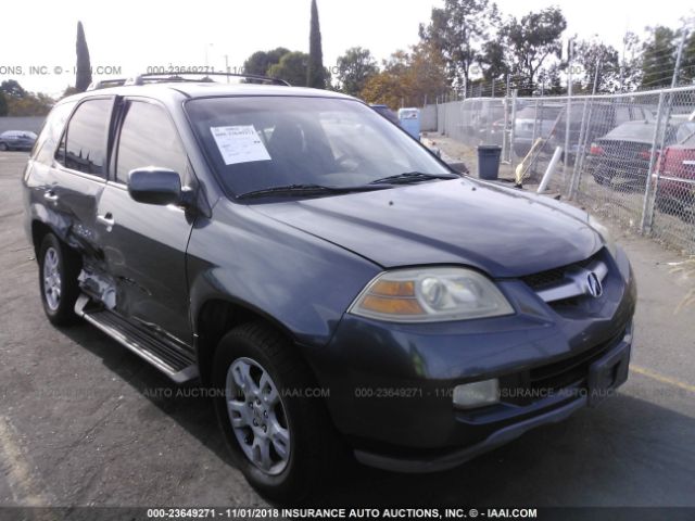 2HNYD18944H530936 - 2004 ACURA MDX TOURING GRAY photo 1