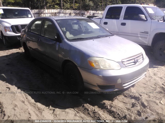 1NXBR32E34Z331383 - 2004 TOYOTA COROLLA CE/LE/S GRAY photo 1