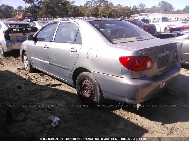 1NXBR32E34Z331383 - 2004 TOYOTA COROLLA CE/LE/S GRAY photo 3