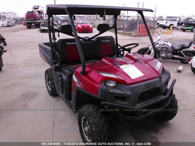 4XATH7EA6E2301617 - 2014 POLARIS RANGER 800 XP EPS RED photo 1