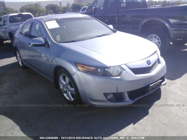 JH4CU26649C000151 - 2009 ACURA TSX BLUE photo 1