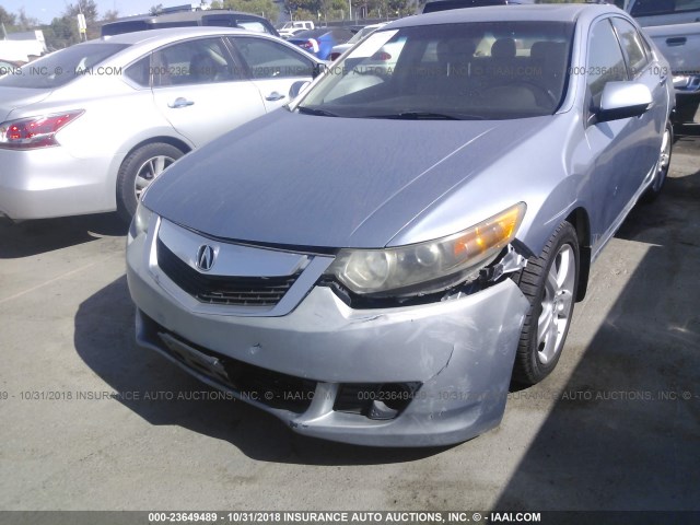 JH4CU26649C000151 - 2009 ACURA TSX BLUE photo 6