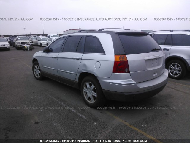 2C4GM68495R330634 - 2005 CHRYSLER PACIFICA TOURING SILVER photo 3