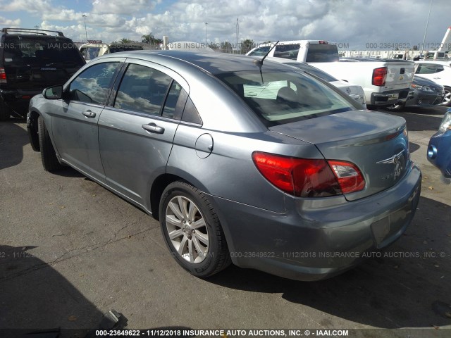 1C3CC5FB3AN211552 - 2010 CHRYSLER SEBRING LIMITED GRAY photo 3