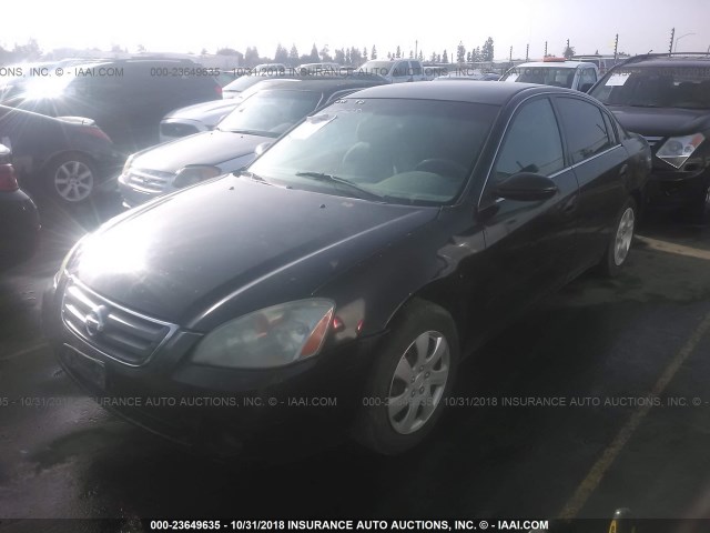 1N4AL11D13C325736 - 2003 NISSAN ALTIMA S/SL BLACK photo 2