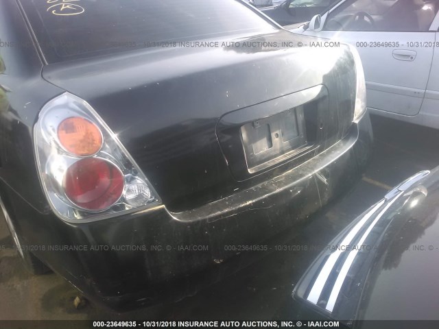 1N4AL11D13C325736 - 2003 NISSAN ALTIMA S/SL BLACK photo 6