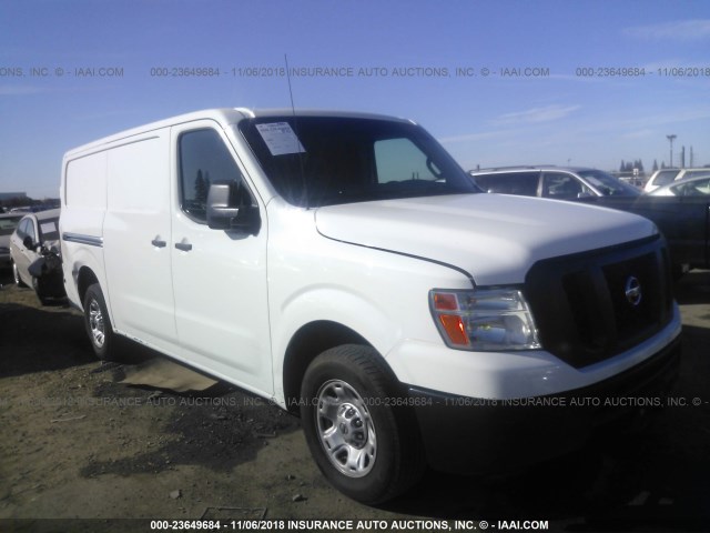 1N6BF0KL7CN100633 - 2012 NISSAN NV 1500/2500 WHITE photo 1