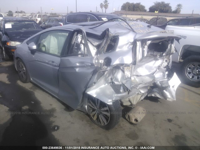 3HGGK5H86FM753054 - 2015 HONDA FIT EX/EXL SILVER photo 3