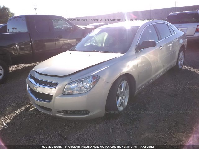 1G1ZB5E00CF227545 - 2012 CHEVROLET MALIBU LS 金色 照片 2