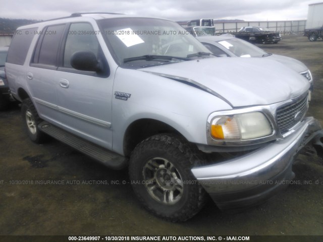 1FMPU16L7YLC09168 - 2000 FORD EXPEDITION XLT SILVER photo 1