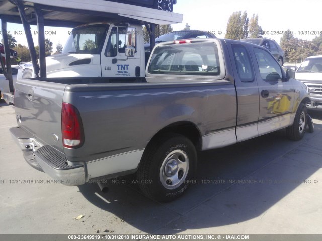 2FTRX17204CA54946 - 2004 FORD F-150 HERITAGE CLASSIC GRAY photo 4