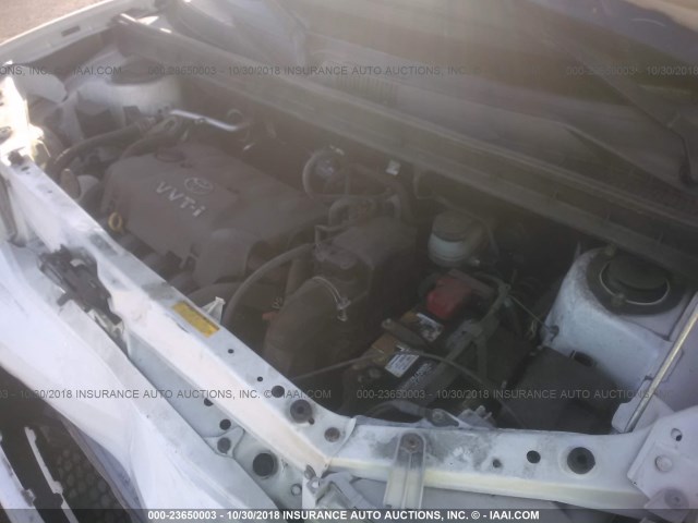JTLKT324164041177 - 2006 TOYOTA SCION XB Ақ фото 10