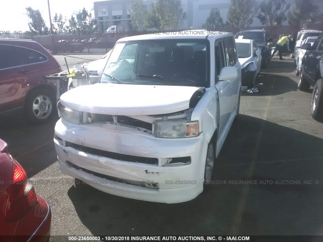 JTLKT324164041177 - 2006 TOYOTA SCION XB Ақ фото 2