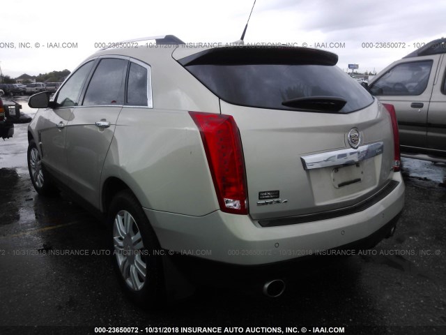 3GYFNDE37CS603184 - 2012 CADILLAC SRX LUXURY COLLECTION TAN photo 3