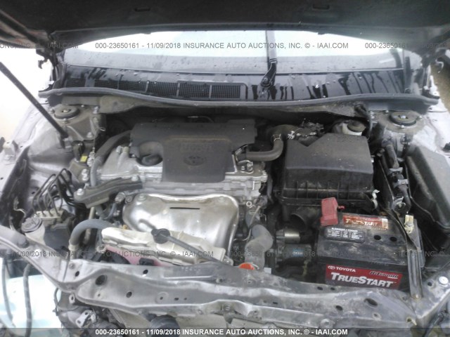 4T1BF1FK8GU579985 - 2016 TOYOTA CAMRY LE/XLE/SE/XSE GRAY photo 10