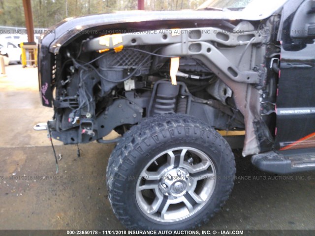 1FTSW21R08EE13549 - 2008 FORD F250 SUPER DUTY შავი ფოტო 6
