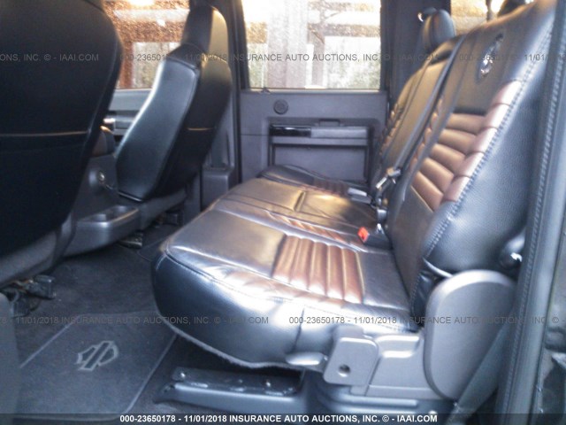 1FTSW21R08EE13549 - 2008 FORD F250 SUPER DUTY შავი ფოტო 8