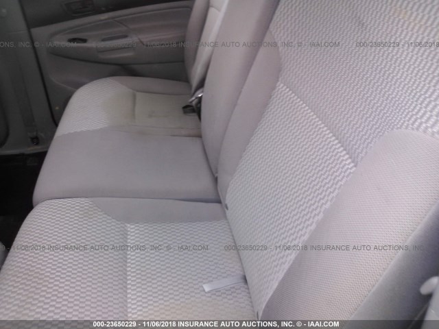5TFLU4EN0DX068938 - 2013 TOYOTA TACOMA DOUBLE CAB 灰色 照片 8