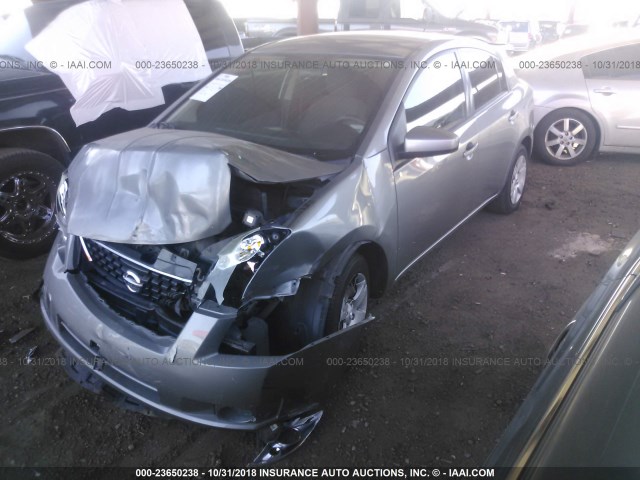 3N1AB61E48L629984 - 2008 NISSAN SENTRA 2.0/2.0S/2.0SL 灰色 照片 2