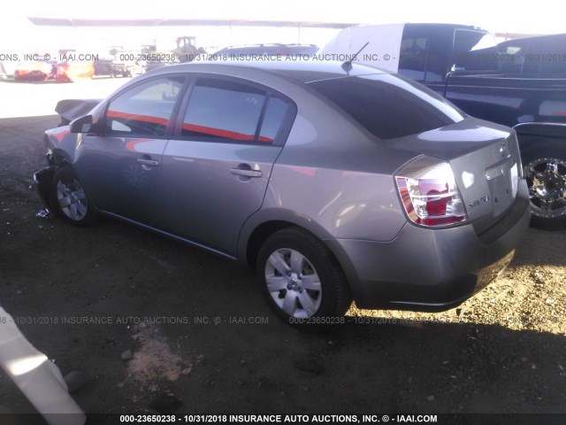 3N1AB61E48L629984 - 2008 NISSAN SENTRA 2.0/2.0S/2.0SL 灰色 照片 3