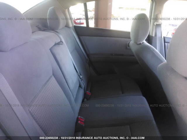 3N1AB61E48L629984 - 2008 NISSAN SENTRA 2.0/2.0S/2.0SL 灰色 照片 8