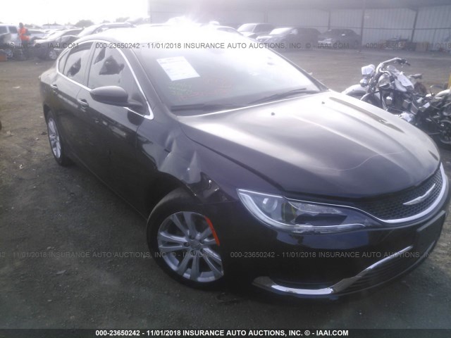 1C3CCCAB7GN107411 - 2016 CHRYSLER 200 LIMITED BLACK photo 6