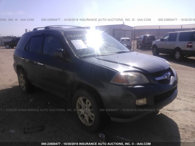 2HNYD18774H544439 - 2004 ACURA MDX TOURING GRAY photo 1