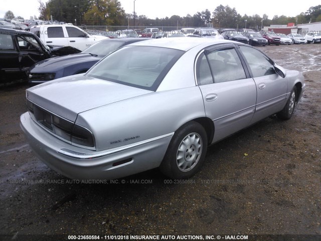 1G4CW52K9Y4210278 - 2000 BUICK PARK AVENUE  SILVER photo 4