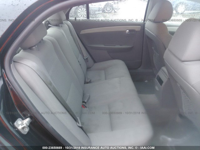 1G1ZB5E03CF278974 - 2012 CHEVROLET MALIBU LS შავი ფოტო 8