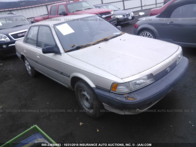 4T1SV21E2MU297668 - 1991 TOYOTA CAMRY DLX TAN photo 1