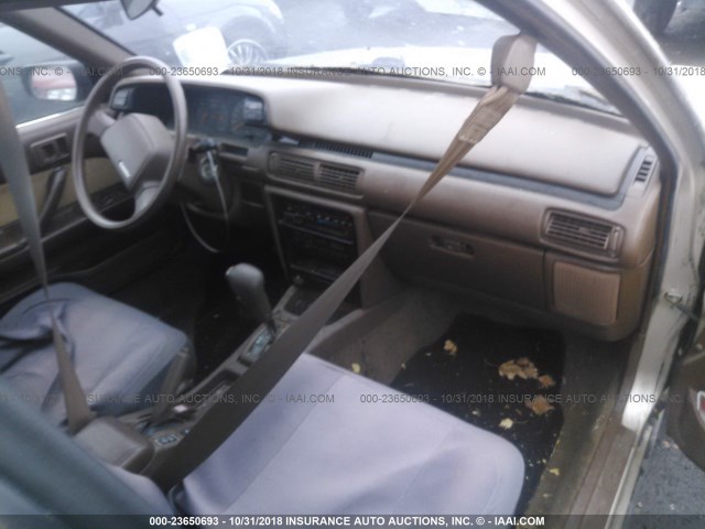 4T1SV21E2MU297668 - 1991 TOYOTA CAMRY DLX TAN photo 5