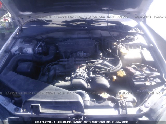 4S3BH675437617497 - 2003 SUBARU LEGACY OUTBACK AWP 银色 照片 10