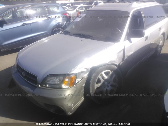 4S3BH675437617497 - 2003 SUBARU LEGACY OUTBACK AWP 银色 照片 2
