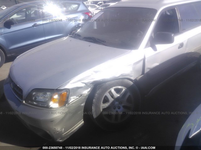 4S3BH675437617497 - 2003 SUBARU LEGACY OUTBACK AWP 银色 照片 6
