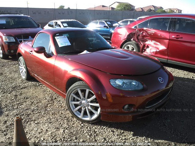 JM1NC26FX70137672 - 2007 MAZDA MX-5 MIATA RED photo 1