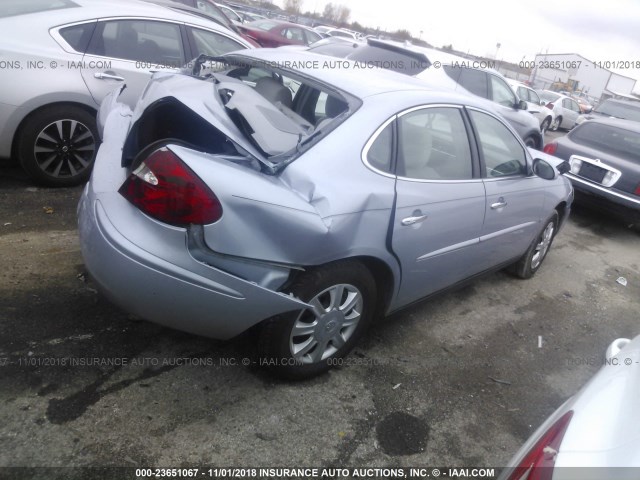 2G4WC552861150116 - 2006 BUICK LACROSSE CX SILVER photo 4