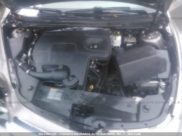 1G1ZB5E18BF320711 - 2011 CHEVROLET MALIBU LS BROWN photo 10