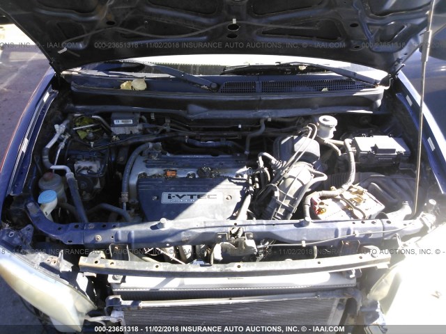 5J6YH28543L012883 - 2003 HONDA ELEMENT EX Navy photo 10