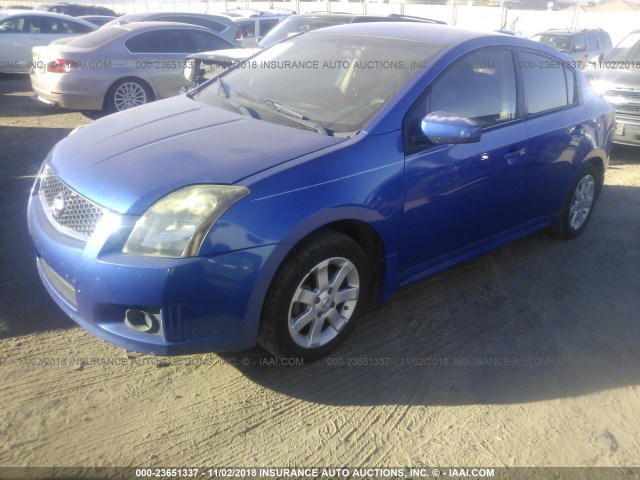 3N1AB61E69L676709 - 2009 NISSAN SENTRA 2.0/2.0S/2.0SL BLUE photo 2