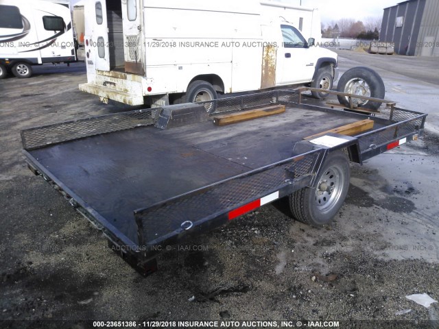 70CGKC1400 - 2005 SPECIAL CONSTRUCTION FLATBED TRAILER  BLACK photo 4