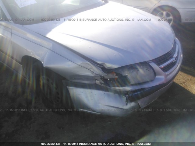 2G1WF52EX49157294 - 2004 CHEVROLET IMPALA 银色 照片 6