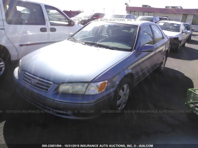 JT2BF22K7Y0266248 - 2000 TOYOTA CAMRY CE/LE/XLE BLUE photo 2