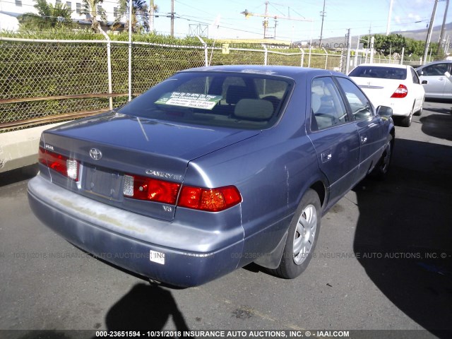 JT2BF22K7Y0266248 - 2000 TOYOTA CAMRY CE/LE/XLE BLUE photo 4