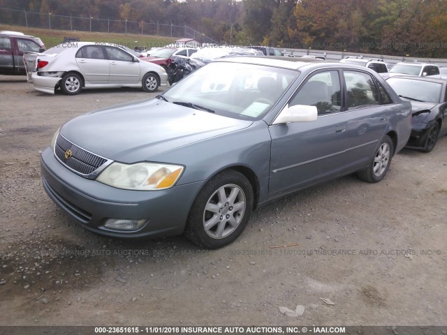 4T1BF28B81U167141 - 2001 TOYOTA AVALON XL/XLS GRAY photo 2