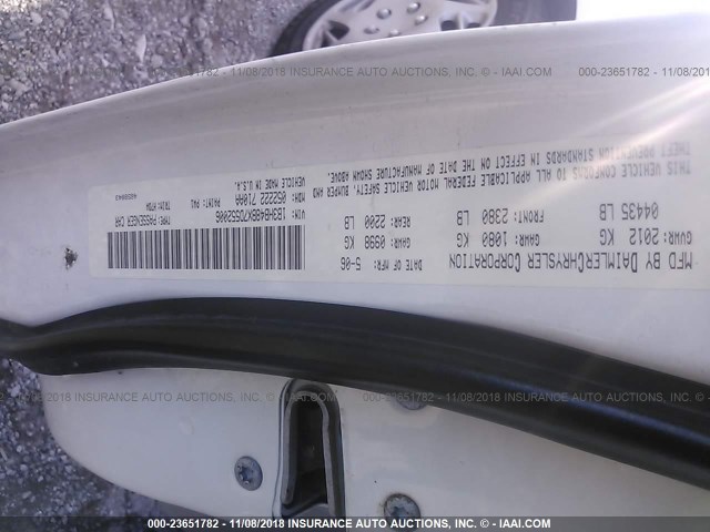 1B3HB48BX7D552006 - 2007 DODGE CALIBER SXT WHITE photo 9