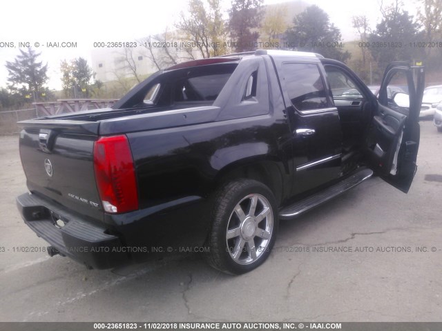 3GYFK62887G316353 - 2007 CADILLAC ESCALADE EXT BLACK photo 4