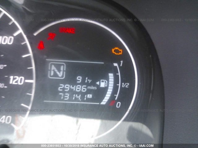 3N1CE2CP7FL384909 - 2015 NISSAN VERSA NOTE S/S PLUS/SV/SL/SR WHITE photo 7