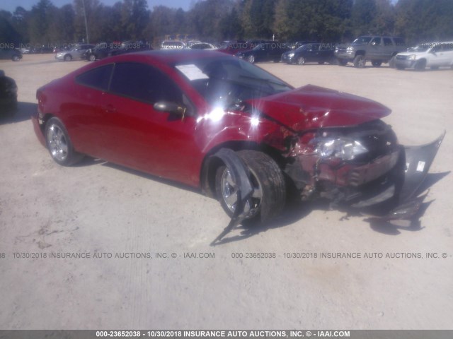 1G2ZH158464190928 - 2006 PONTIAC G6 GT RED photo 1